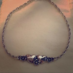 Retired- Hearts and Flowers Bracelet- James Avery